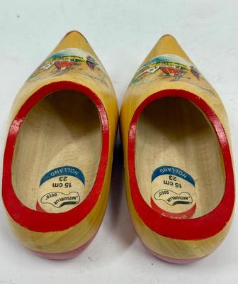 Vintage Dutch Hand Made Wood Shoes Made in Holland