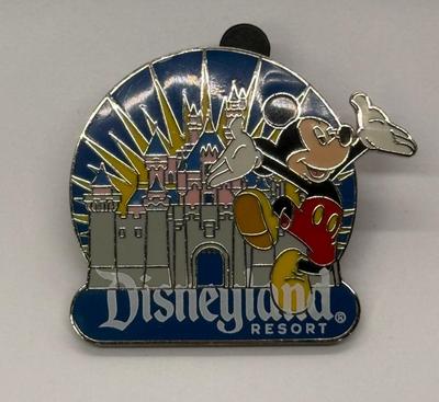 Disney Pin Trading Disneyland Resort Sleeping Beauty Castle Mickey Mouse Pin 2009