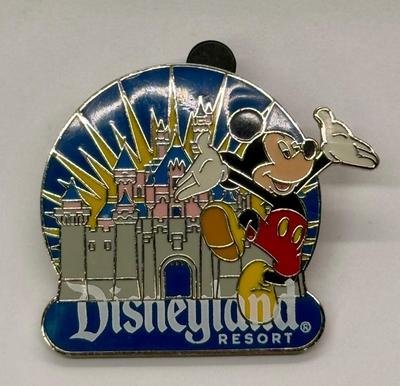 Disney Pin Trading Disneyland Resort Sleeping Beauty Castle Mickey Mouse Pin 2009