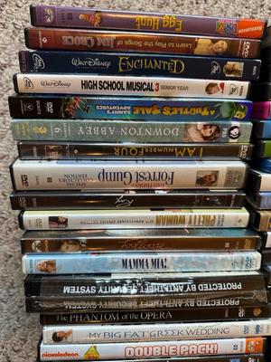 Assortment of DVDs
