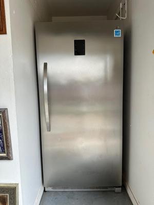 Kenmore Elite Stainless Steel Upright Freezer