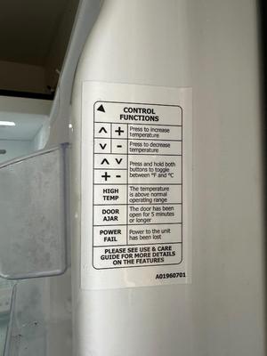 Kenmore Elite Stainless Steel Upright Freezer