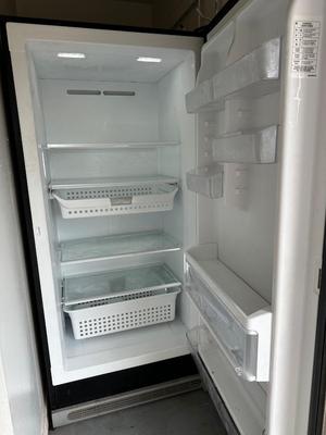 Kenmore Elite Stainless Steel Upright Freezer