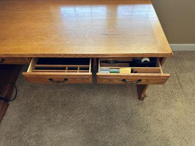3 PIECE L-SHAPED EXECUTIVE DESK