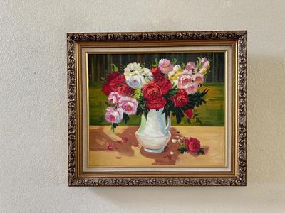 A BEAUTIFUL FRAMED PAINTING