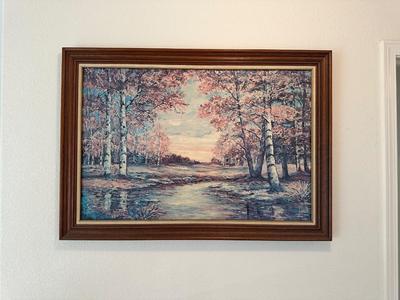 SIGNED SCENERY PICTURE