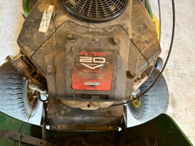 JOHN DEERE L111 AUTOMATIC RIDING LAWN MOWER