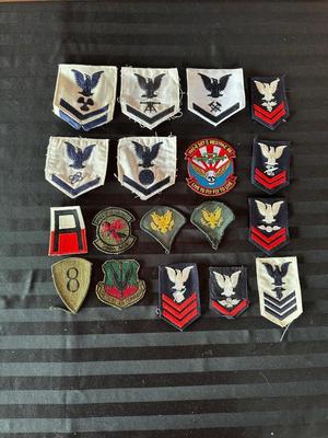 VINTAGE MILITARY PATCHES