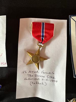 MILITARY PINS AND MEDALS