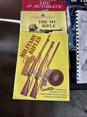 MAINLY BOOKS ON FIREARMS