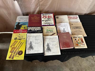 MAINLY BOOKS ON FIREARMS