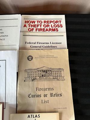 MAINLY BOOKS ON FIREARMS
