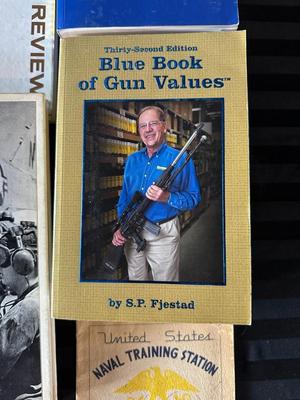 BLUE BOOKS OF GUN VALUES AND MORE