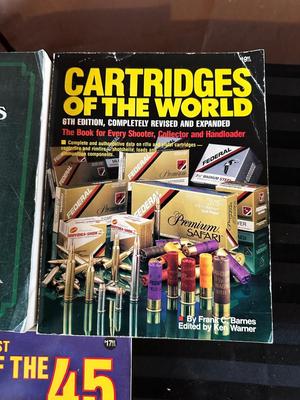 BOOKS ON FIREARMS AND RELOADING