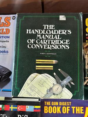 BOOKS ON FIREARMS AND RELOADING