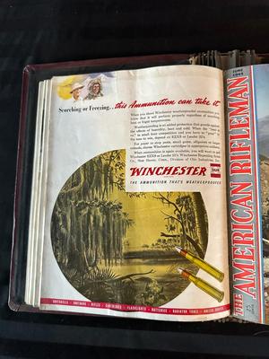 1943 - 1945 AMERICAN RIFLEMAN MAGAZINES
