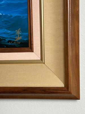 Framed DeShazo Artist’s Proof Seascape Print — AP 19/75