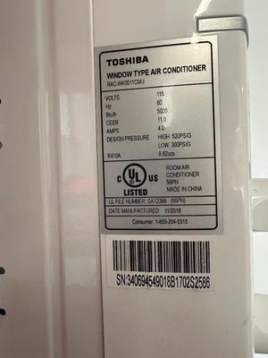 Toshiba 5,000 BTU Window Air Conditioner