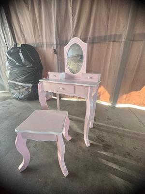 VANITY AND STOOL