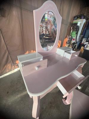 VANITY AND STOOL
