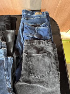 LADIES JEANS AND JOGGERS SIZE 10 - 14