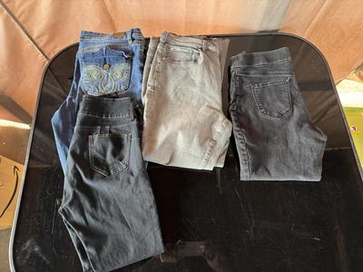 LADIES JEANS AND JOGGERS SIZE 10 - 14