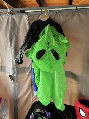 HALLOWEEN COSTUMES AND DECORATIONS