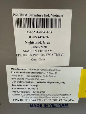 Gray Twin Bed with Nightstand & Sealy Mattress