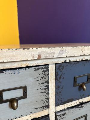 Powell Multi-Drawer Distressed Accent Chest