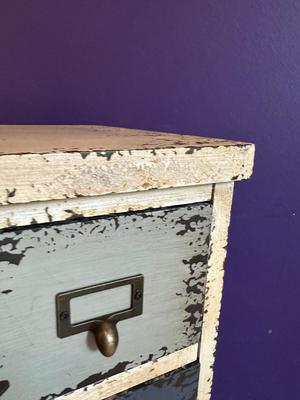 Powell Multi-Drawer Distressed Accent Chest