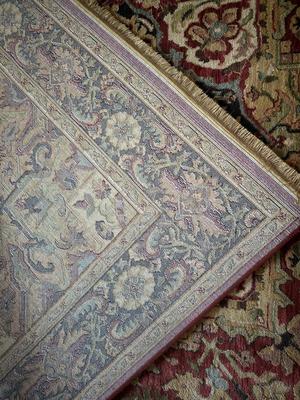 Traditional Red Medallion 8x11 Area Rug