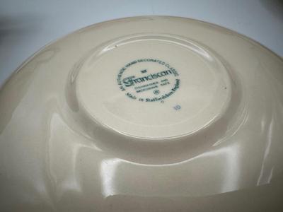 Franciscan Desert Rose — Dessert Plates, Cups & Saucer