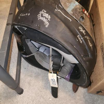 Icon Airframe Pro Racing Helmet with Autographs DOT FMVSS #218