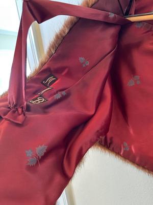 Vintage Mink Fur Capelet by A. Lubritz Furs, New Orleans