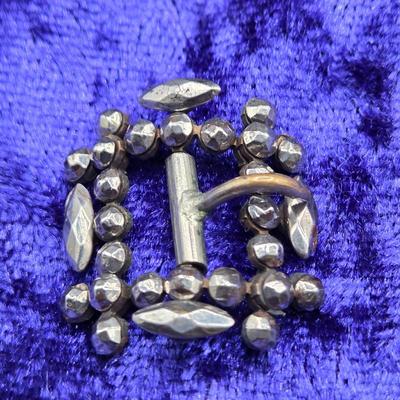 LOT 11J: Variety of Antique Buttons, Shoe Clips, and More