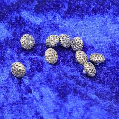 LOT 11J: Variety of Antique Buttons, Shoe Clips, and More