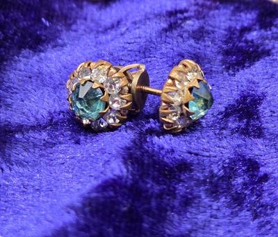 LOT 17J: Variety of Earrings Including One Pair of Abalone