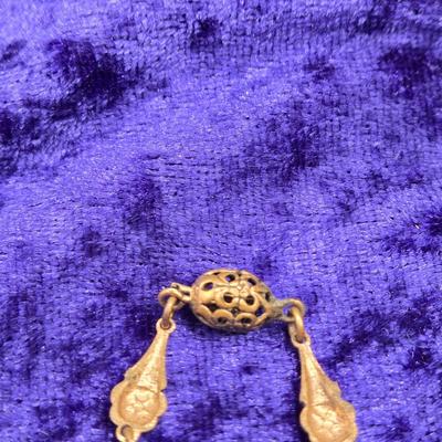 LOT 18J: Antique Jewelry in Autumn Colors