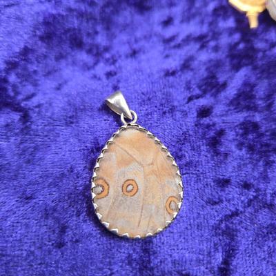 LOT 20J: Variety of Pendants Including Italian Horns, Butterfly Wing, Turtle, and More