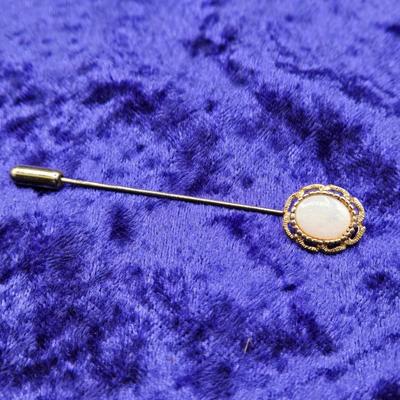 LOT 21J: Two Scarab Bracelets, Opal Stick Pin, and More