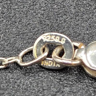 LOT 24J: Two 925 Silver Necklace and Earrings Sets
