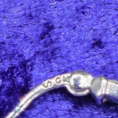 LOT 30J: Multiple Pairs of Sterling Hoop Earrings / 18.1 grams