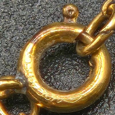 LOT 32J: 24 Inch 925 Chain with Seed Pearl Embellished 1/10 10k Gold Filled Pendant, 18 Inch 1/20 14k Gold Filled Chain with Opal Charm,...