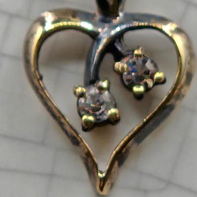 LOT 32J: 24 Inch 925 Chain with Seed Pearl Embellished 1/10 10k Gold Filled Pendant, 18 Inch 1/20 14k Gold Filled Chain with Opal Charm,...