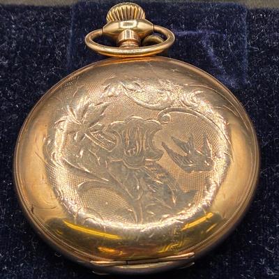 LOT 35J: Beautifully Designed Vintage Elgin Pocket Watch