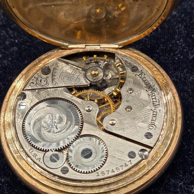 LOT 35J: Beautifully Designed Vintage Elgin Pocket Watch