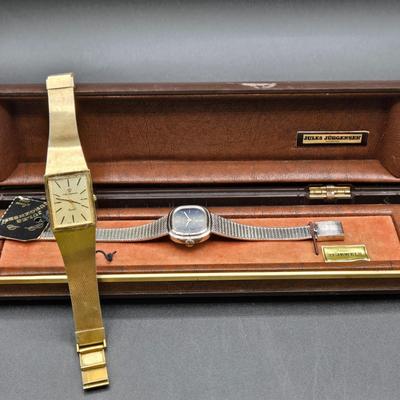 LOT 36J: Two Vintage Jules Jurgensen Watches