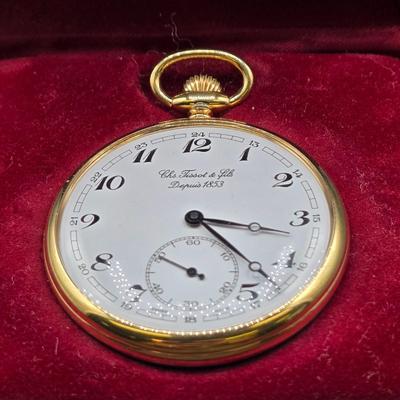 LOT 38J: Vintage Pocket Watch in Original Box