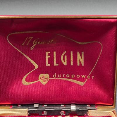 LOT 39J: Elgin 17 Jewels Watch