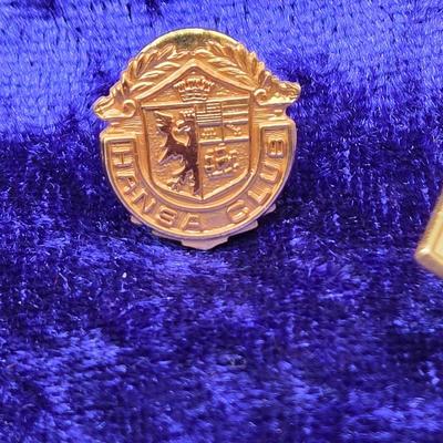 LOT 42J: Collection of Tie Clips, Tack Pins, Cuff Links, Buttons, Money Clips, and More